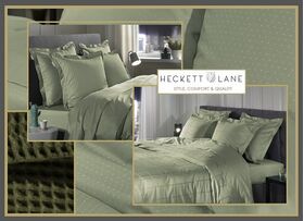 heckett-lane-dekbedovertrek-katoen-satijn-3 modellen -laurel-green-sfeer-Let op!! Kleuren kunnen afwijken van de foto