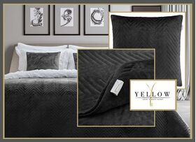 Madeleine Bedsprei & Pillow Details  in de kleur
Ink Black Let op ! kleuren kunnen afwijken van de foto