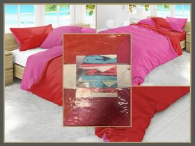 Dream dekbedovertrek in de kleur Fuchia en red verpakking