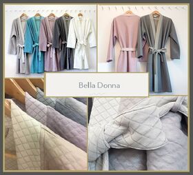 Bella Donna Kimono ochtendjas details